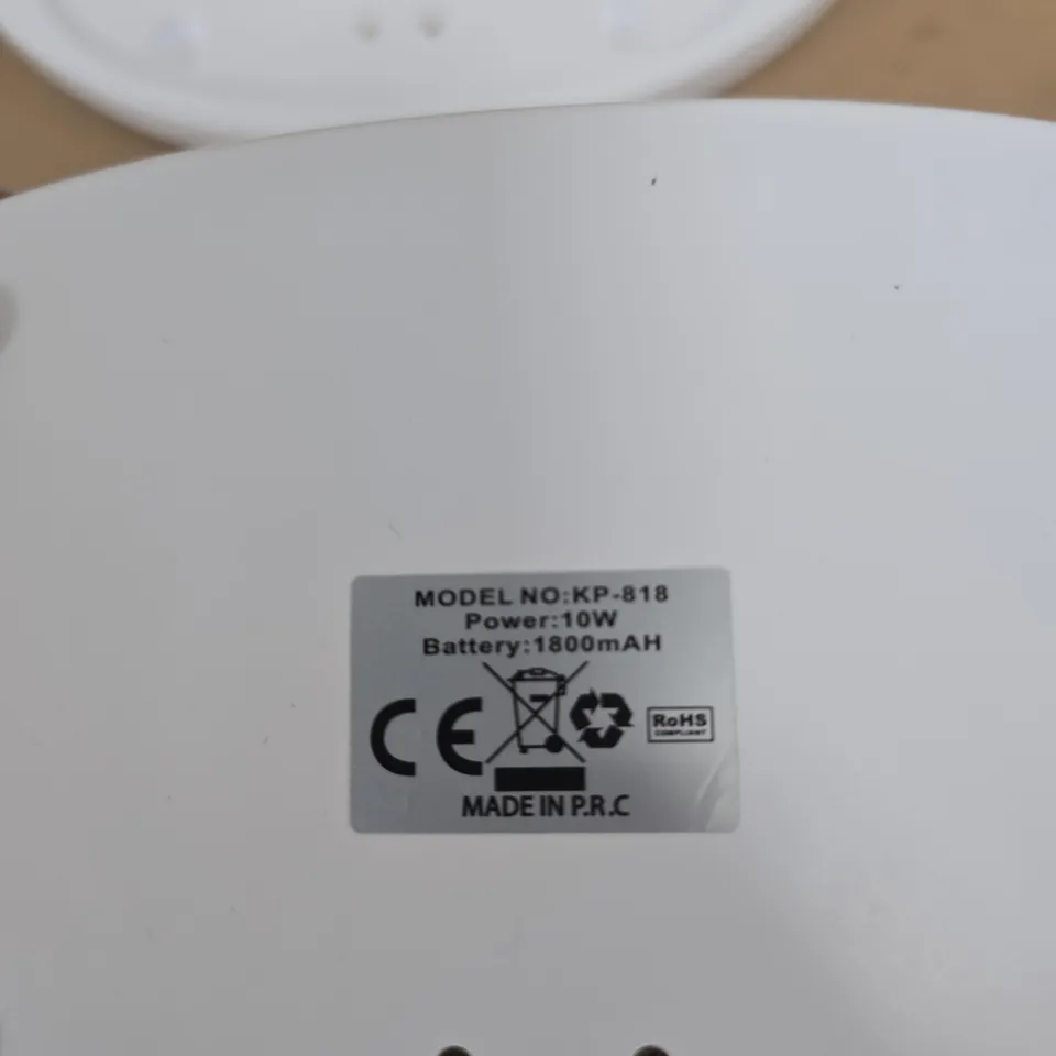 OKOP KP-818 BLUETOOTH SPEAKER WITH CHARGING BASE  – WHITE, 10W, 1800MAH