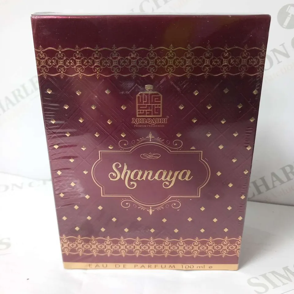 BOXED AND SEALED ADILQADRI SHANAYA EAU DE PARFUM 100ML