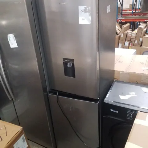 HISENSE RB327N4WCE 50/50 FRIDGE FREEZER - SILVER