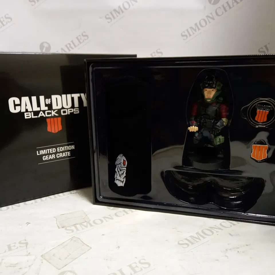 CALL OF DUTY BLACK OPS 4 LIMITED EDITION GEAR CRATE