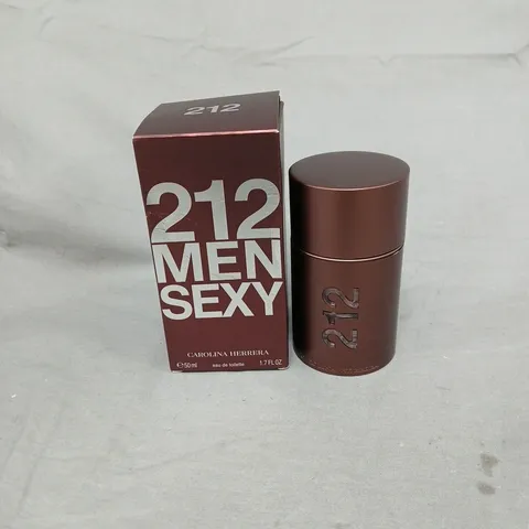 CAROLINA HERRERA 212 SEXY MEN 50ML EAU DE TOILETTE