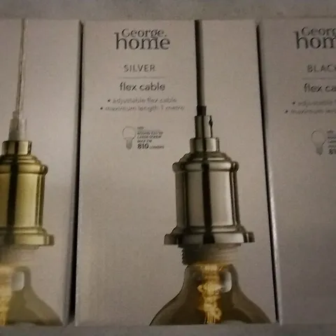 APPROXIMATELY 15 BRAND NEW GEORGE HOME FLEX CABLES IN ASSORTED COLOURS