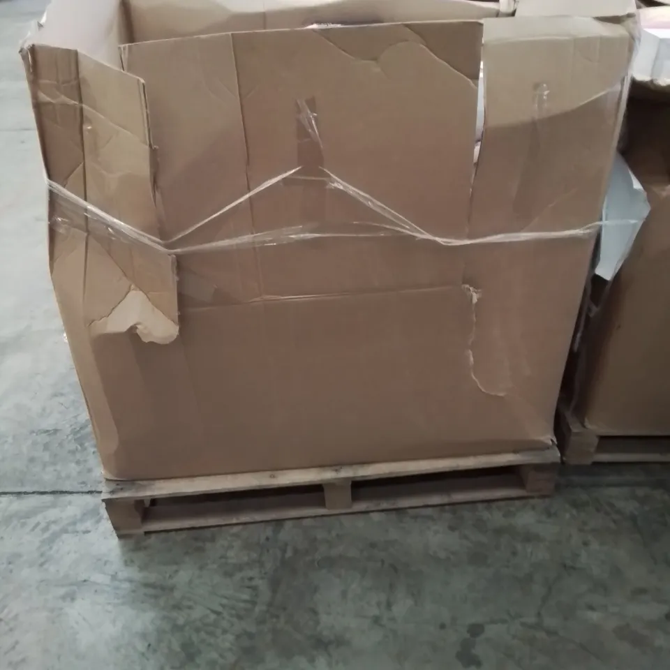 PALLET CONTAINING VARIOUS HOME ELECTRONICS LIGHTS AND FITTING ETC.