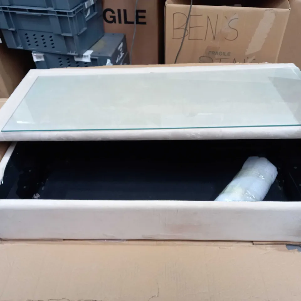 OUTLET MY HOME STORIES COFFEE TO DESK TABLE WITH STORAGE - COLLECTION ONLY