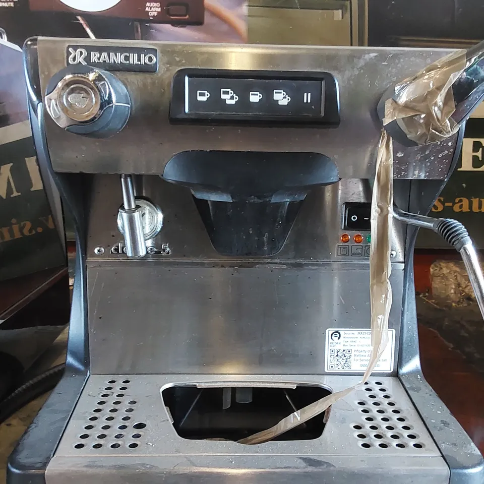 RANCILIO CLASSE 5 COMMERCIAL COFFEE MACHINE 