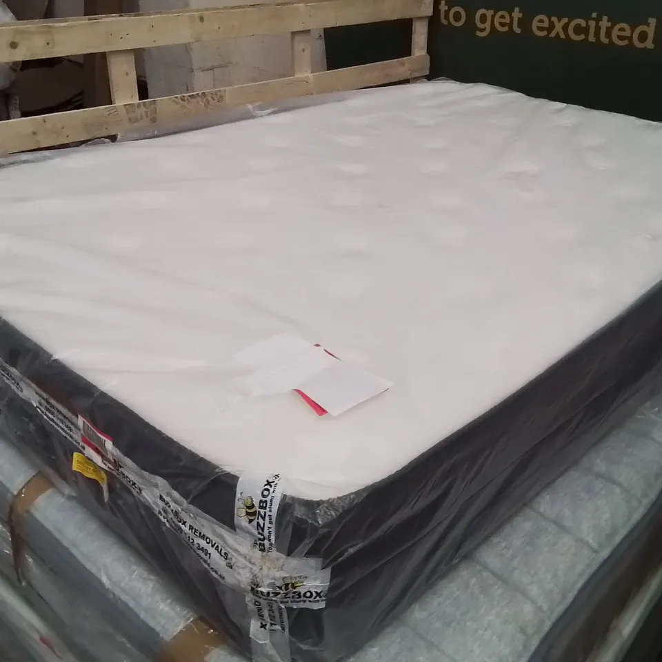 QUALITY BAGGED SLEEP PILLOW TOP POCKET SPRUNG SMALL DOUBLE MATTRESS 