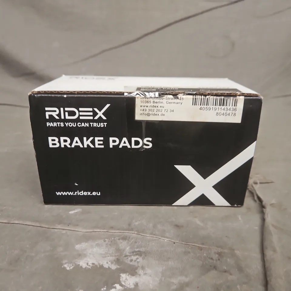 RIDEX BRAKE PADS – BOXED