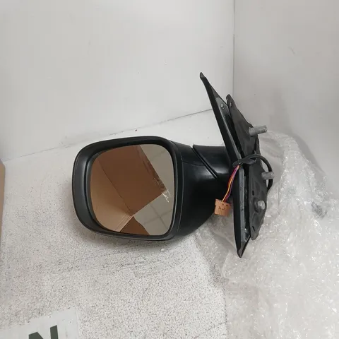 CAR WING MIRROR ASSEMBLY – BLACK, PASSENGER SIDE