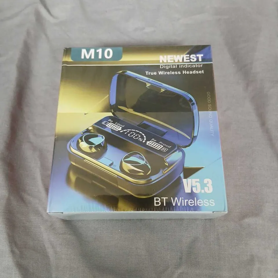 BT WIRELESS M10 TRUE WIRELESS HEADSET – BOXED