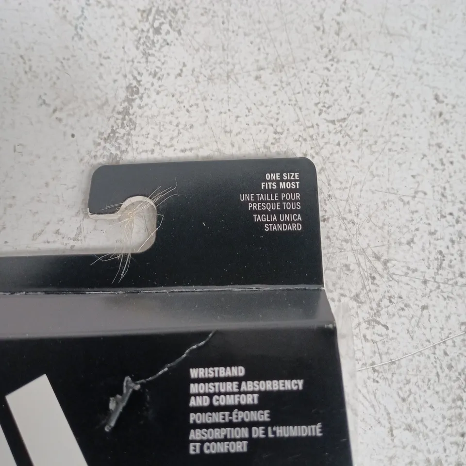ADIDAS WRISTBAND – WHITE, ONE SIZE FITS MOST