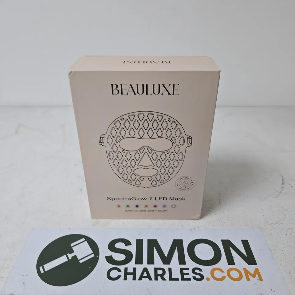 BOXED BEAULUXE SPECTRAGLOW 7 LED MASK