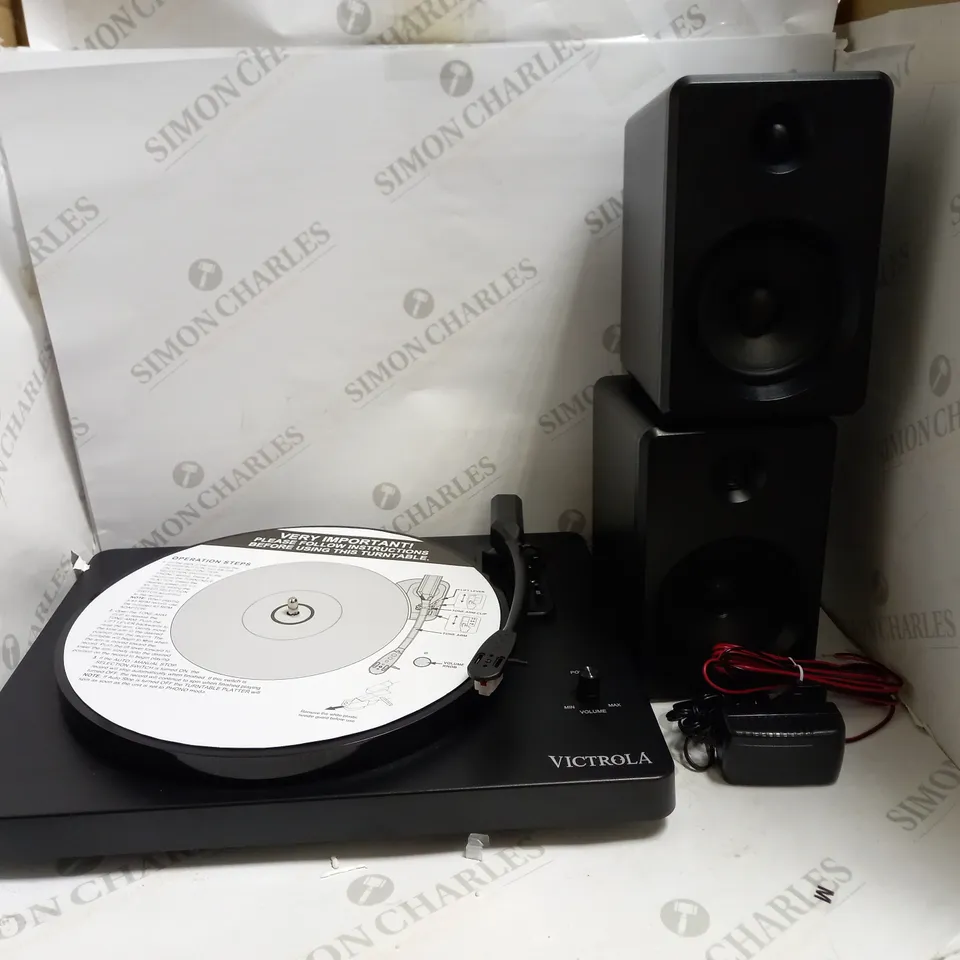 VICTROLA MODERN BLUETOOTH STEREO TURNTABLE