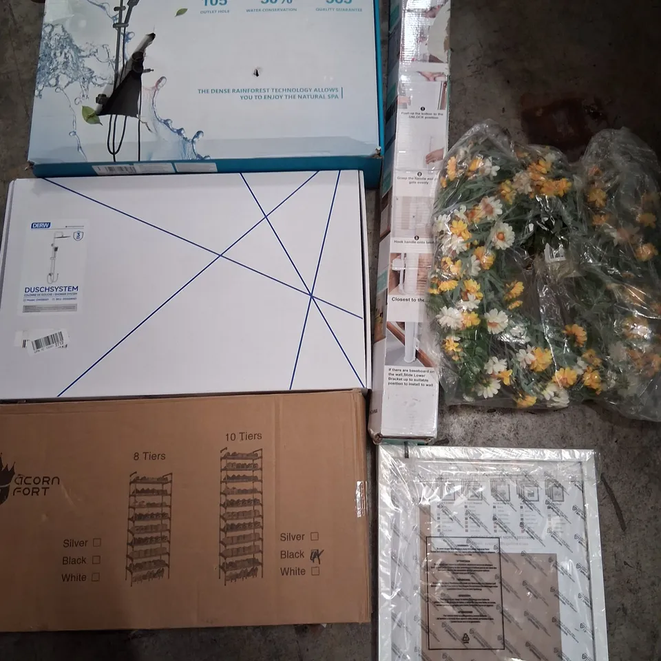 PALLET CONSISTING OF A LARGE QUANTITY OF ASSORTED HOUSEHOLD AND ELECTRICAL PRODUCTS AND ACCESSORIES TO INCLUDE;