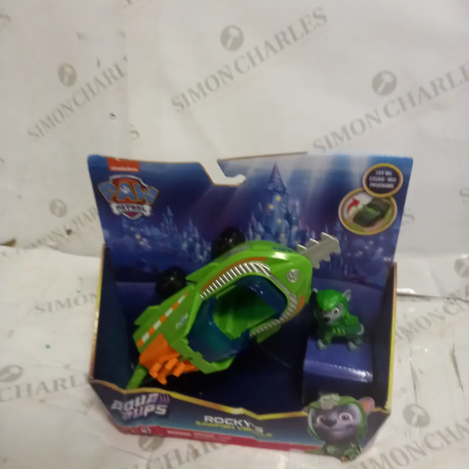 AUQA PUPS THEMED VEHICLE ROCKY  RRP £50.97