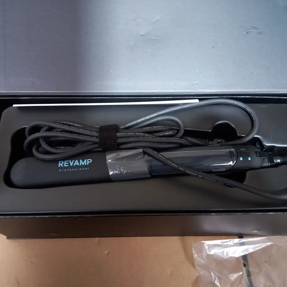 REVAMP PROGLOSS STEAMCARE CERAMIC STRAIGHTENER