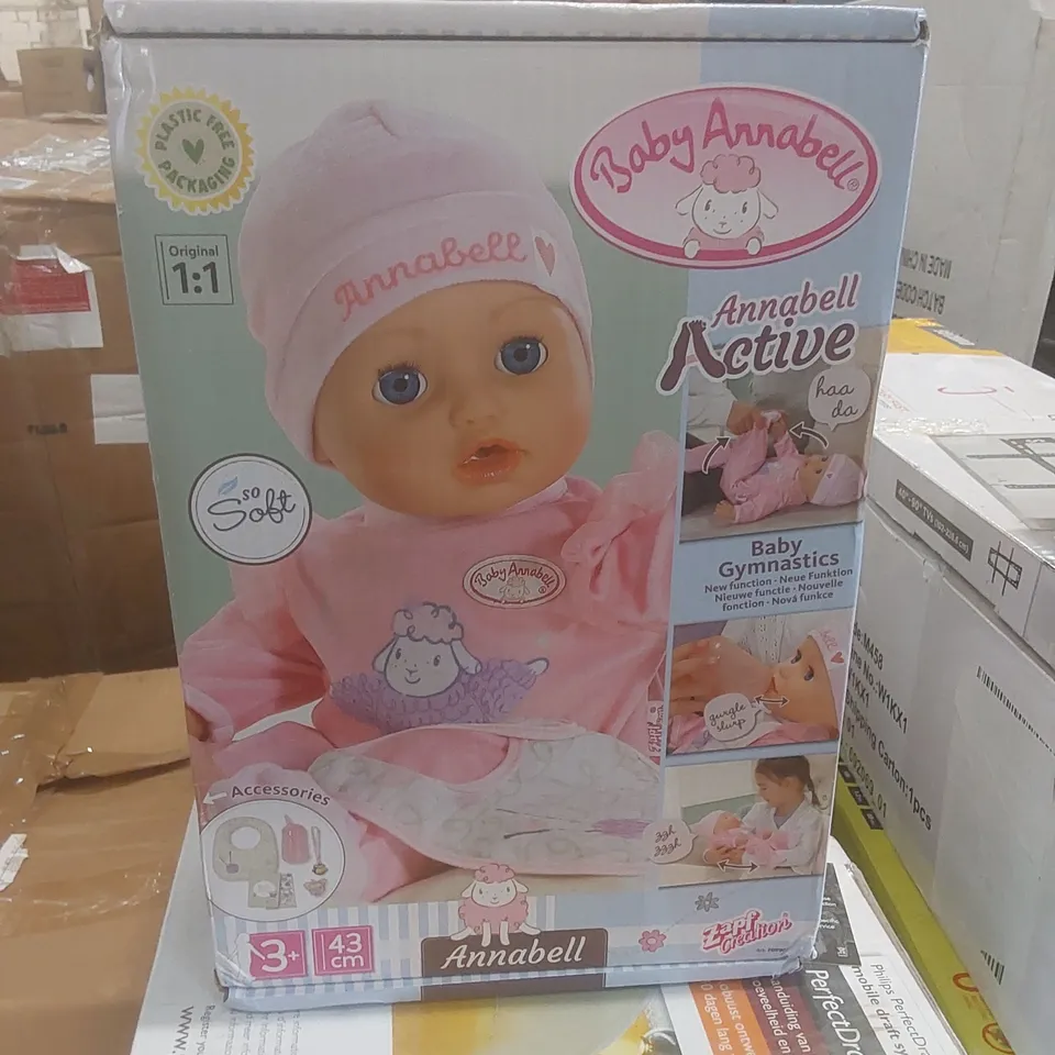 BOXED INTERACTIVE BABY ANNABELL 