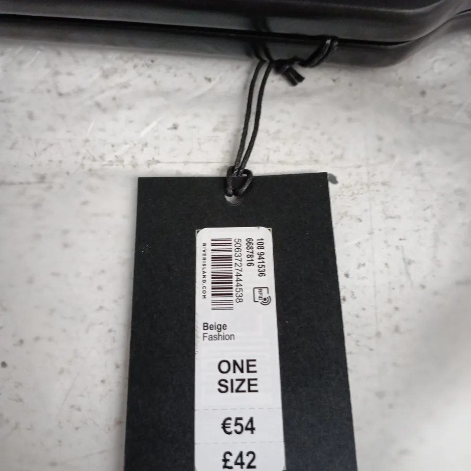 RIVER ISLAND STUDIOS BEIGE BAG – ONE SIZE