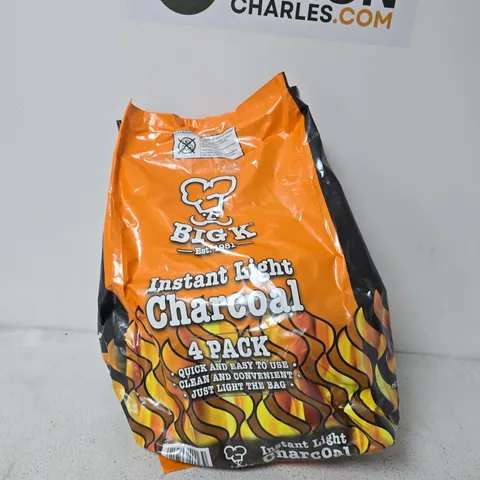 BIG K INSTANT LIGHT CHARCOAL 4 PACK