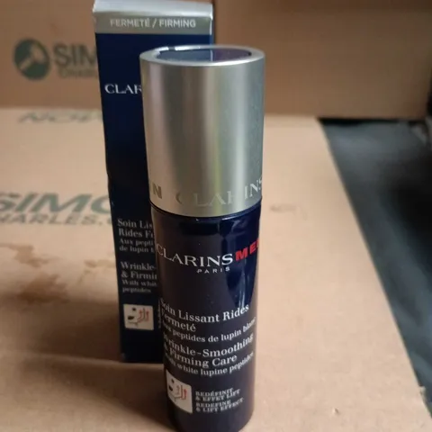 CLARINS MEN SMOOTHING WRINKLE CARE – FIRMING SKINCARE 50ML