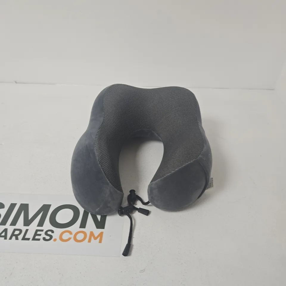 BOX OF APPROXIMATELY 20 ASSORTED ITEMS INCLUDING MEMORY FOAM TRAVEL PILLOW , WIRELESS EARBUDS AND SANKOM VEST WITH LACE BRA