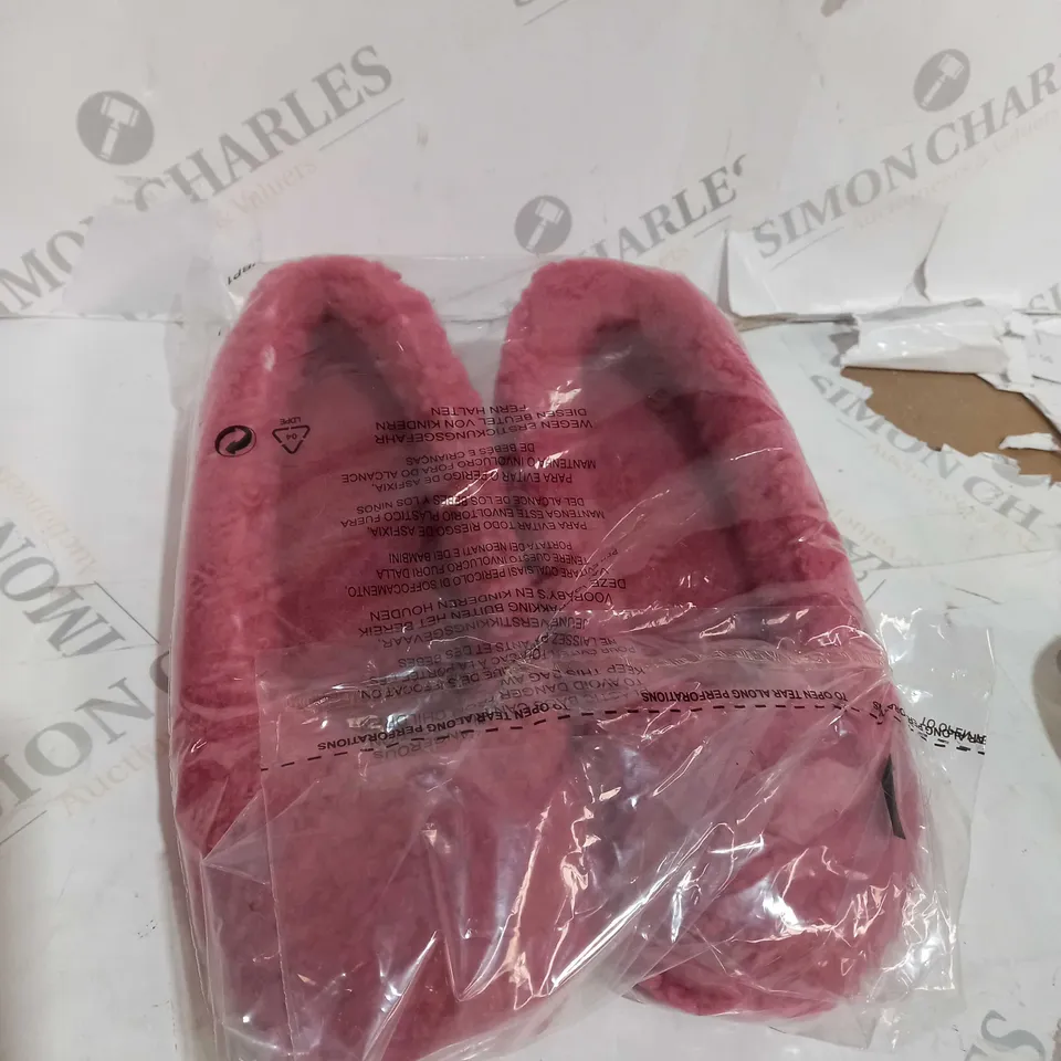 EMU MIRA TEDDY SHEEPSKIN SLIPPER - MINERAL RED COLOUR
