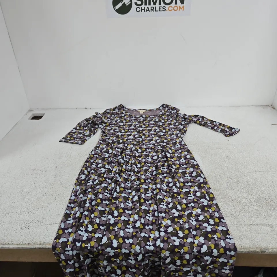SEASALT CORNWALL WOMEN'S FLORAL PRINT DRESS, UK 12 (EU 40, US 8)