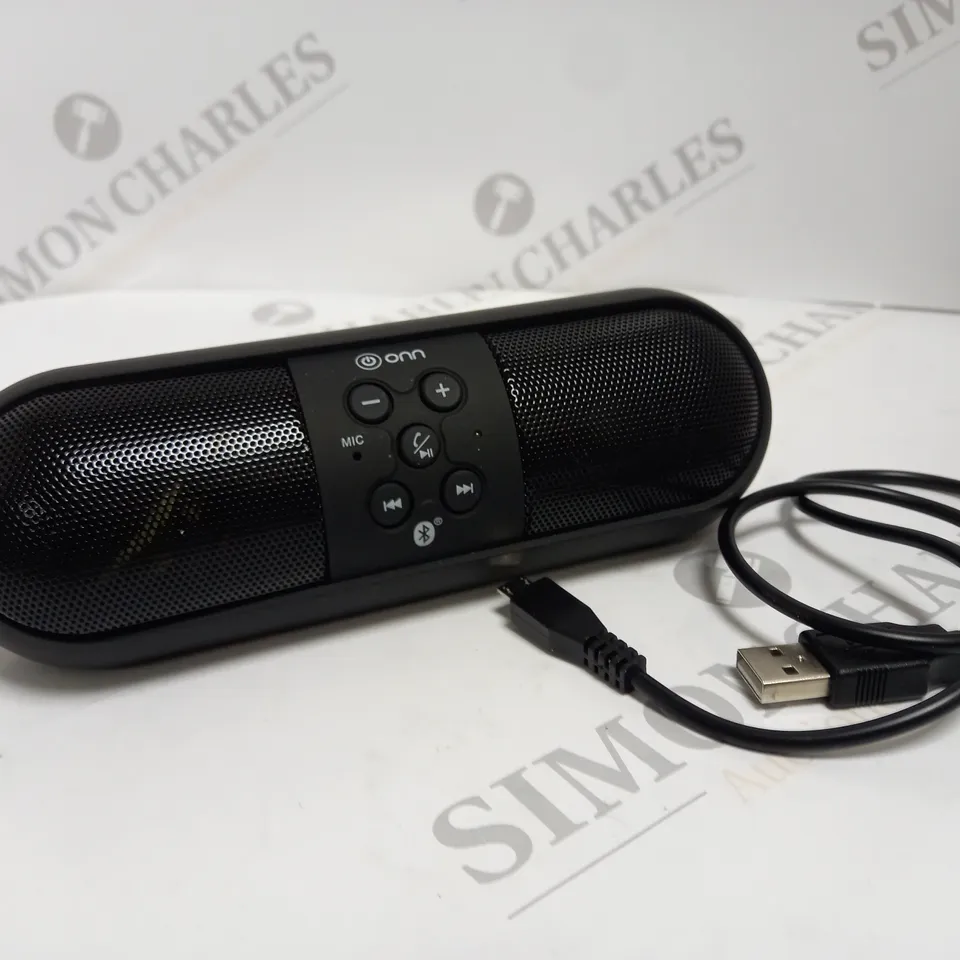 BOXED ONN PORTABLE BLUETOOTH SPEAKER 