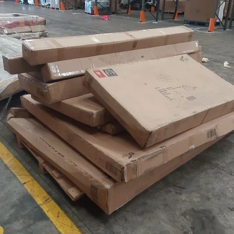 PALLET OF ASSORTED HOMESDIRECT365 FURNITURE PARTS - MAINLY BED PARTS