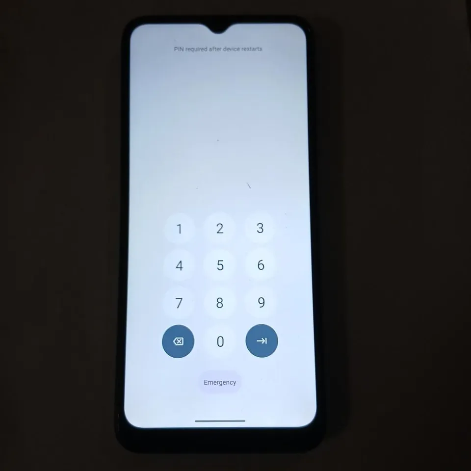 NOKIA G11 SMARTPHONE – TEAL BACK, TRIPLE CAMERA, LOCKED SCREEN