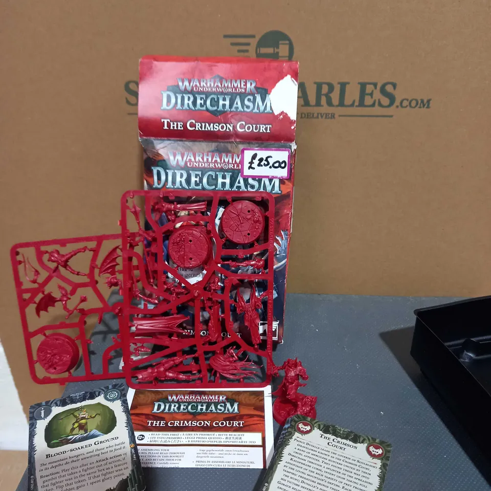 WARHAMMER UNDERWORLD DIRECHASM THE CRIMSON COURT 