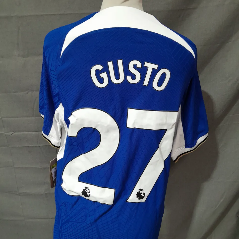 NIKE CHELSEA FOOTBALL SHIRT IN BLUE - GUSTO 27 - SIZE SMALL