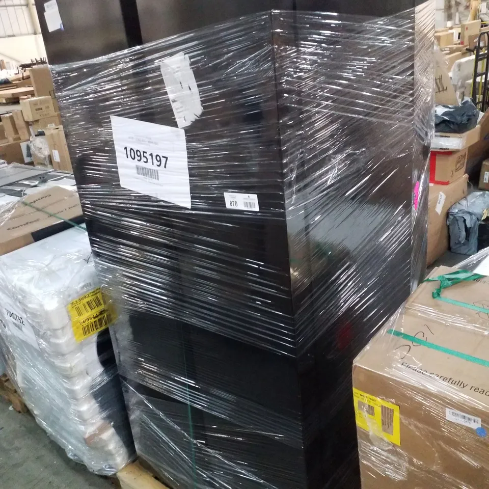 PALLET OF APPROXIMATELY 2 UNPROCESSED RAW RETURN WHITE GOODS TO INCLUDE