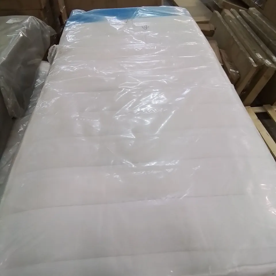 QUALITY BAGGED 3FT SINGLE AIRSPRUNG MEMORY FOAM BUNK MATTRESS RRP £259