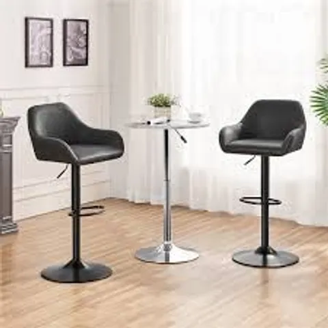 YAHEETECH BOXED ROTATABLE ADJUSTABLE STOOL (SET OF 2) (1 BOX)