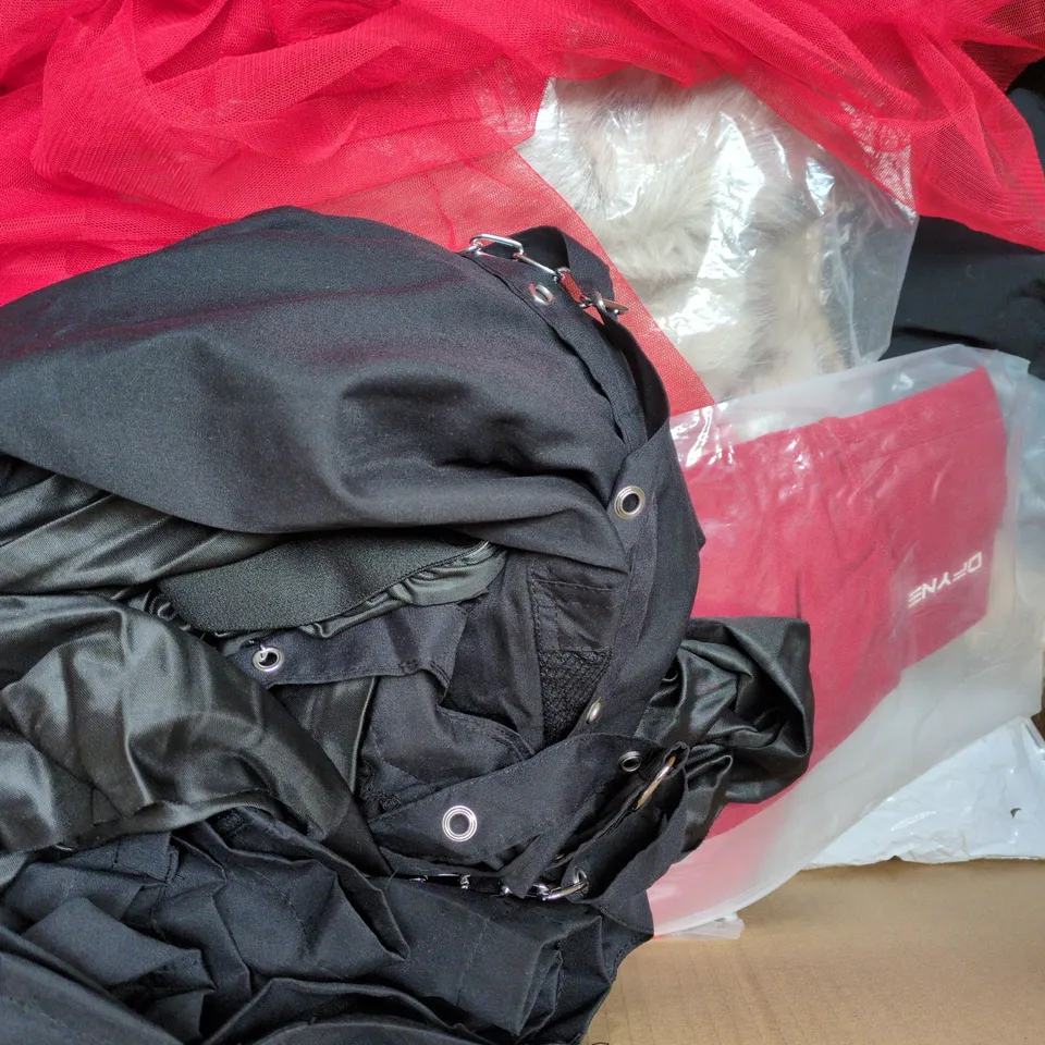 APPROXIMATELY 20 ASSORTED CLOTHING AND FASHION PRODUCTS IN VARIOUS STYLES AND SIZES - COLLECTION ONLY