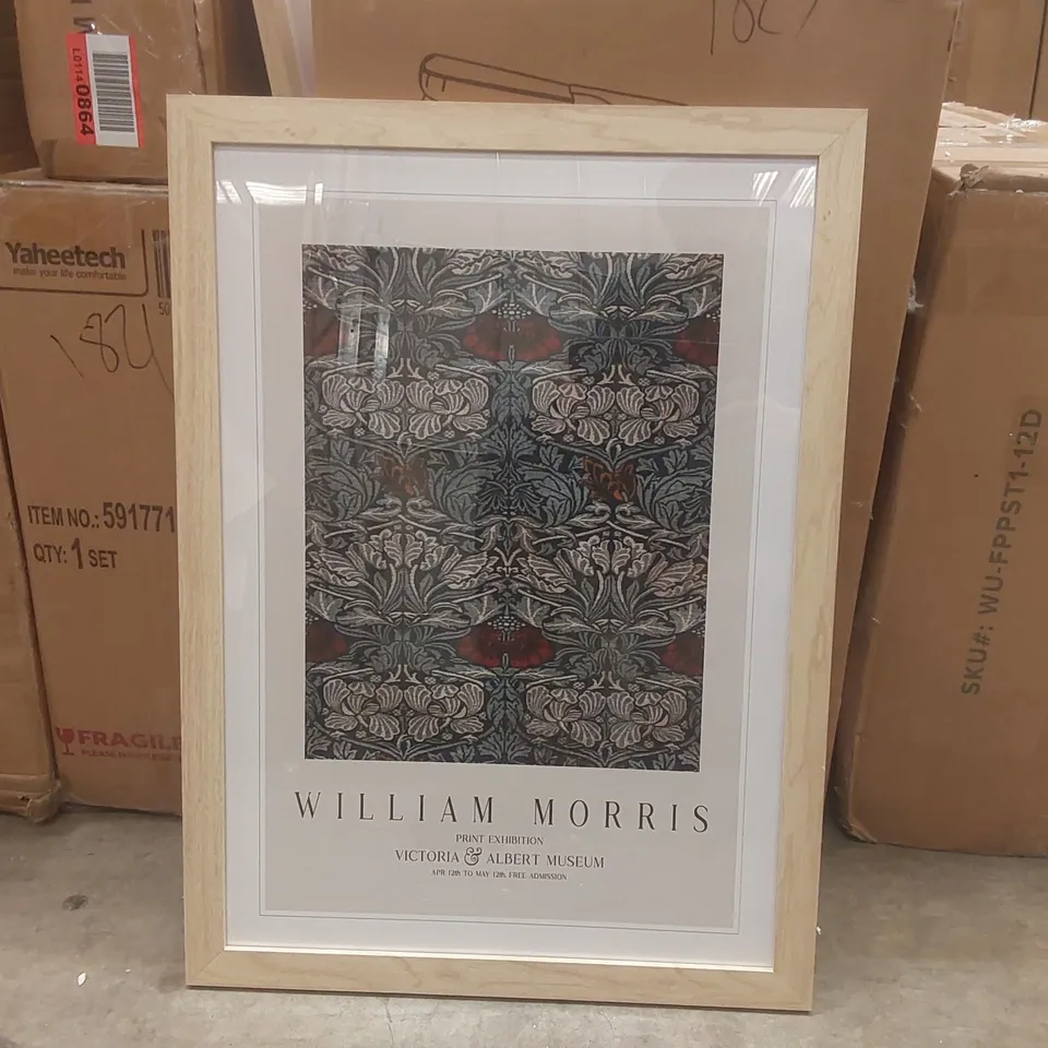 FRAMED WILLIAM MORRIS PRINT