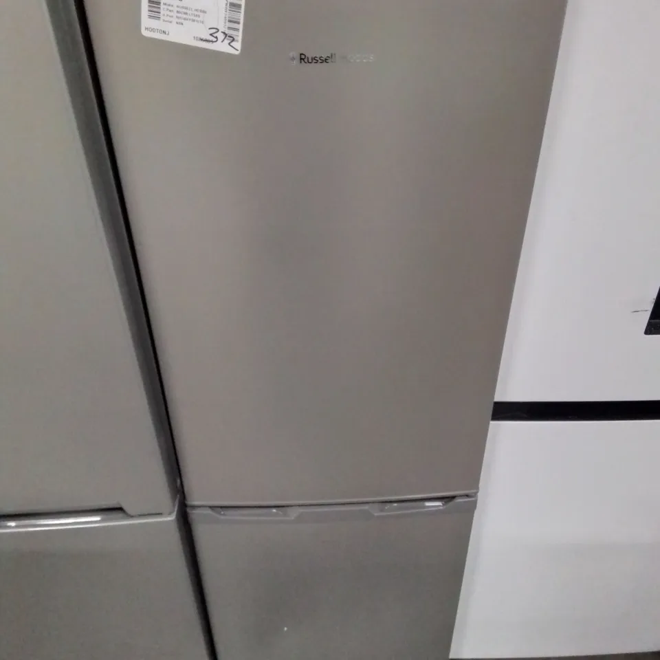 RUSSELL HOBBS RH145FF501E1S 145CM HIGH 60/40 SMALL FRIDGE FREEZER - SILVER - E RATED