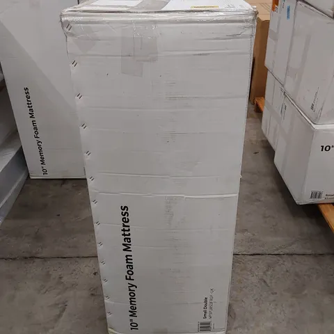 BOXED 10" MEMORY FOAM 4FT SMALL DOUBLE MATTRESS