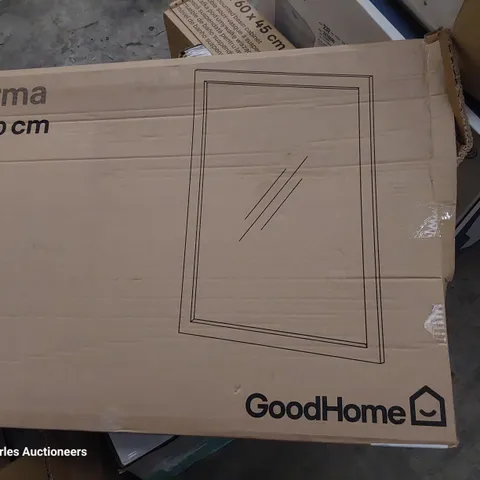 BOXED GOODHOME PERMA 70 × 50cm WALL MIRROR