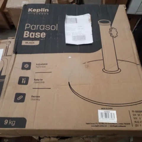 BOXED KEPLIN PARASOL BASE - BLACK