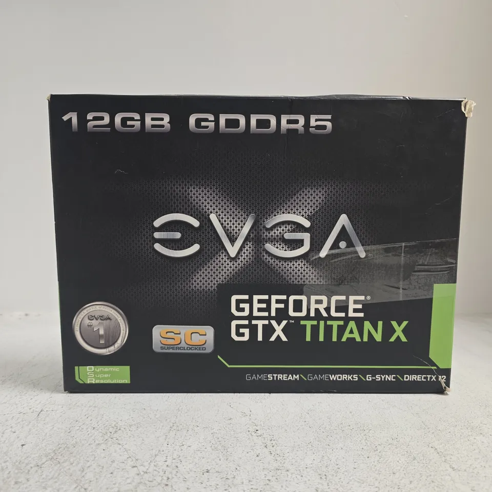 EVGA GEFORCE GTX TITAN X 12GB GDDR5 GRAPHICS CARD