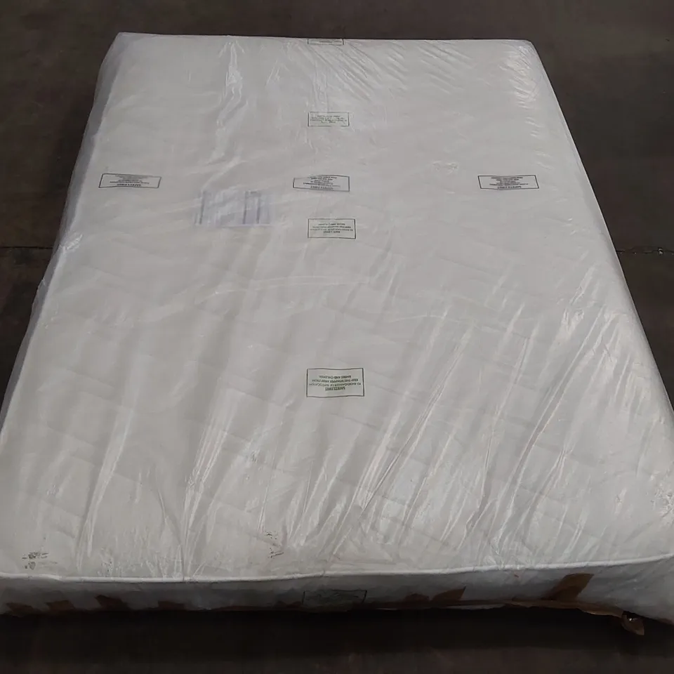 QUALITY BAGGED 4'6" DOUBLE HYBRID MEMORY FOAM MATTRESS