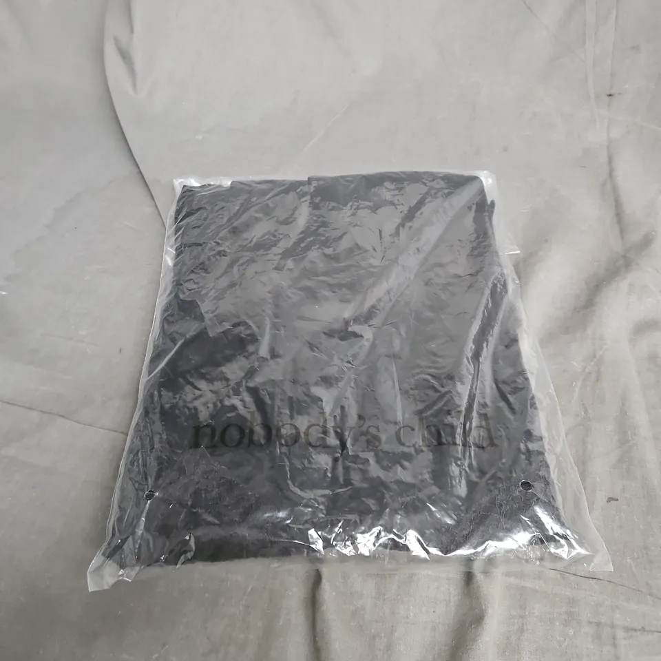 NOBODY'S CHILD ANGELA MIDI DRESS BLACK UK 14 BAGGED