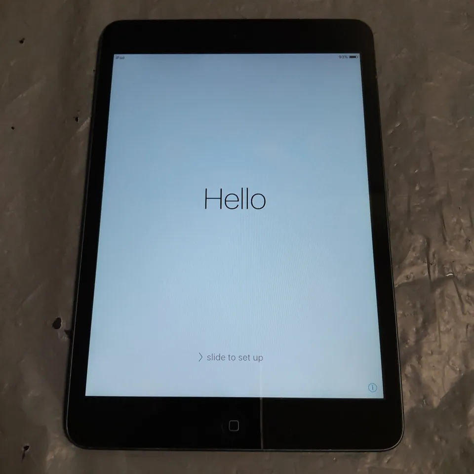 UNBOXED APPLE IPAD MINI IN BLACK - A1432