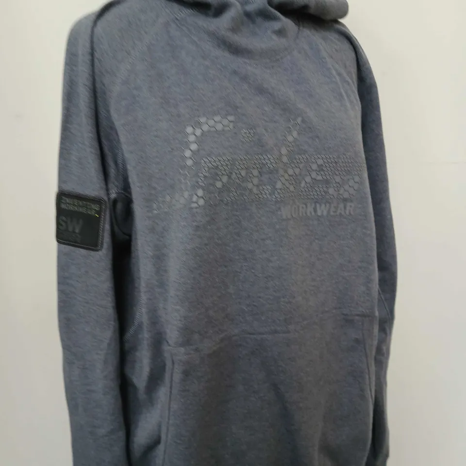 SNICKER WORKWEAR LOGO HOODIE - SIZE MEDIUM