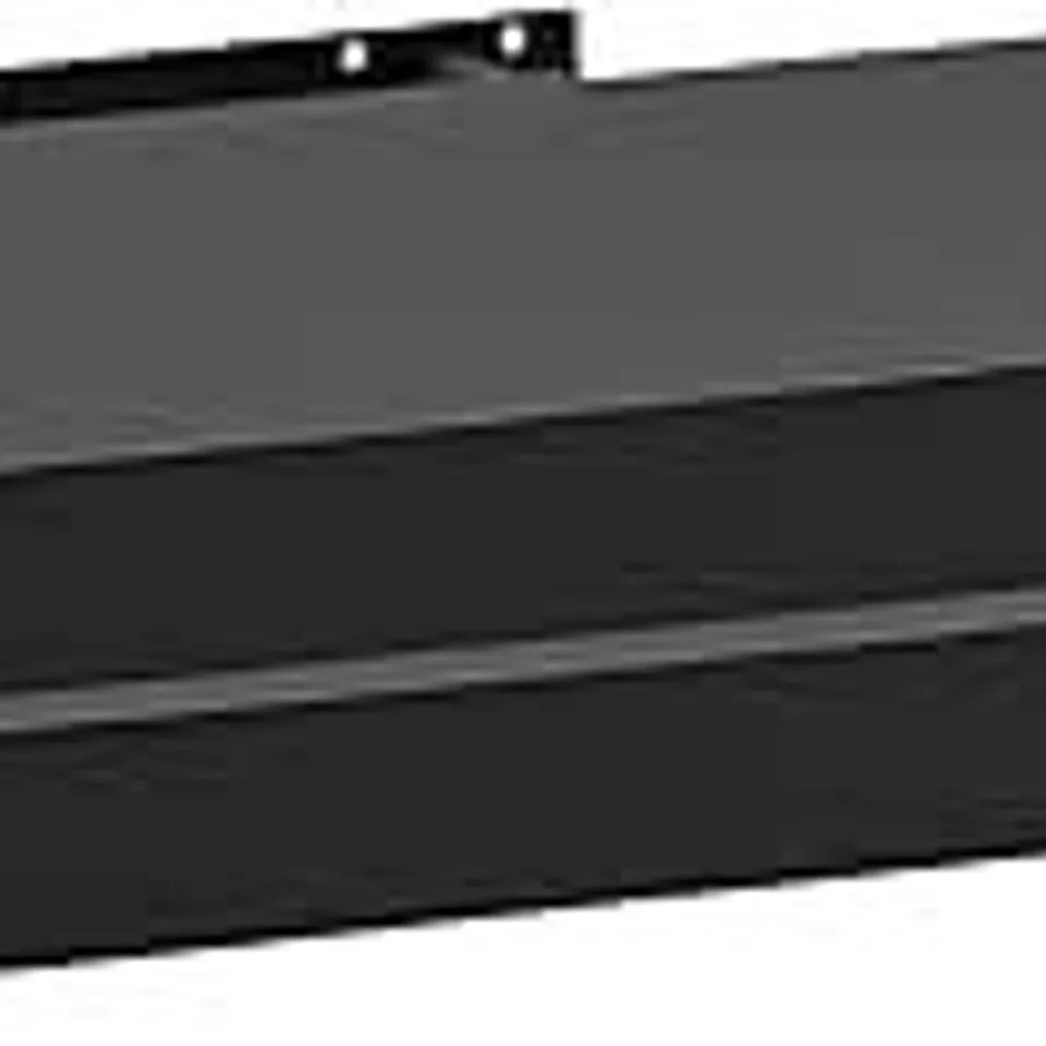 BOXED WOLTU WALL SHELVES - BLACK (1 BOX)