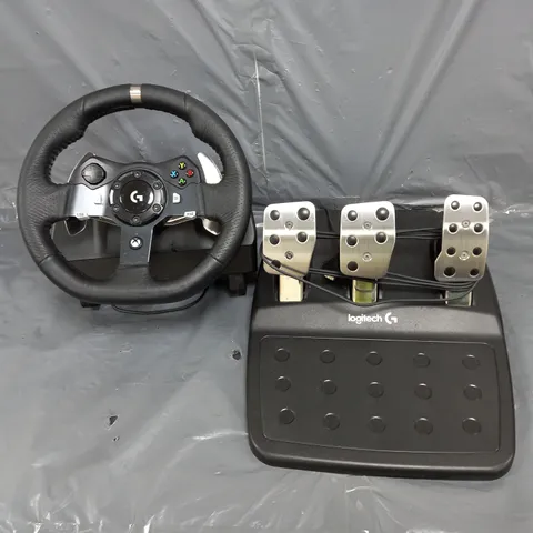 BOXED LOGITECH G G920 DRIVING FORCE RACING WHEEL BLACK