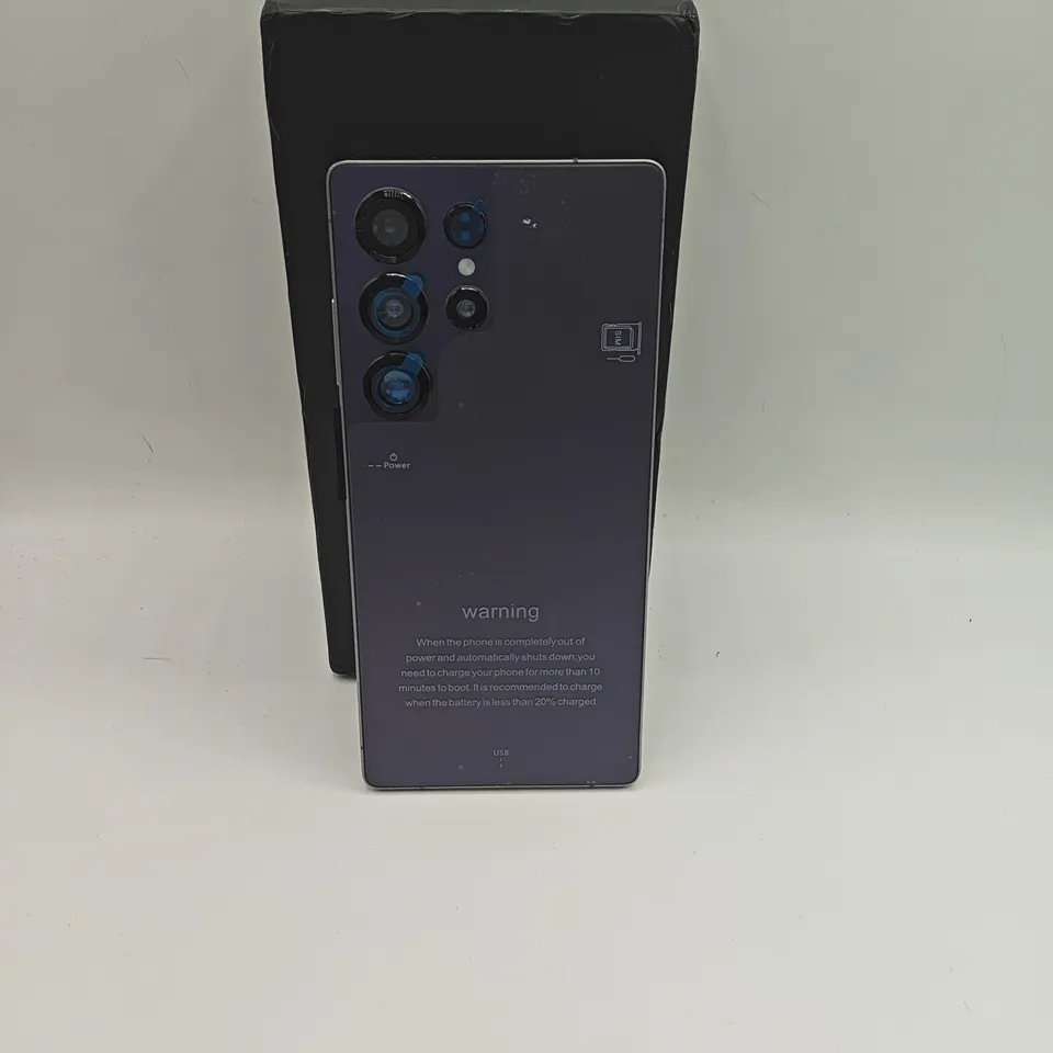 BOXED GENERIC 16GB ANDROID SMART PHONE IN PURPLE
