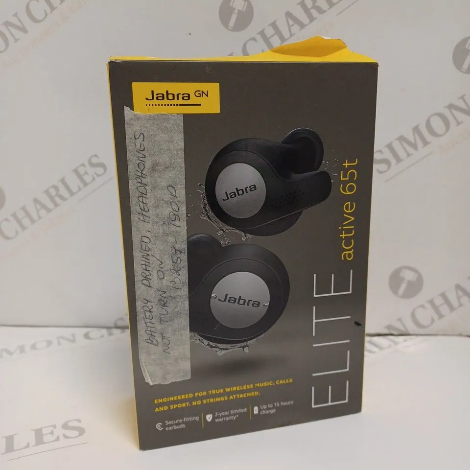 BOXED JABRA ELITE ACTIVE 65T EARBUDS