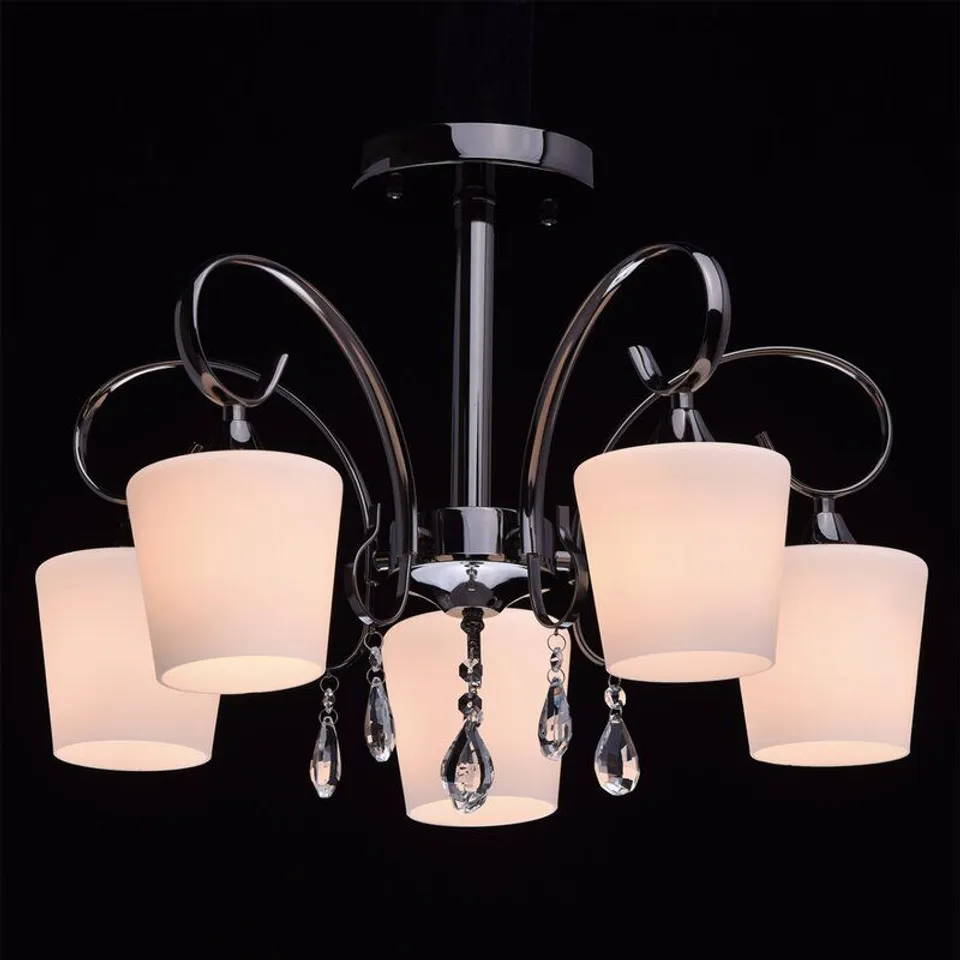 MEGAPOLIS 5 LIGHT SEMI FLUSH MOUNT FIXTURE